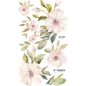 Set nástěnných samolepek Dekornik Botanix Pastel Magnolia S