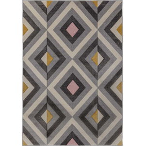 Šedý koberec Flair Rugs Paloma, 120 x 170 cm