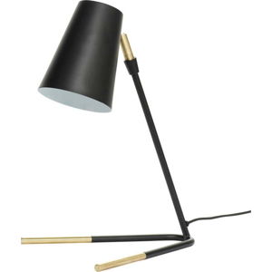 Černá stolní lampa Hübsch Elof