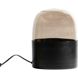 Černá stolní stojací lampa BePureHome Dome, ø 22 cm