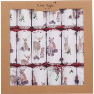 Vánoční crackery v sadě 6 ks Flower Seeds - Robin Reed