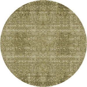 Zelený bavlněný koberec PT LIVING Washed, ⌀ 150 cm