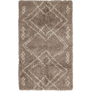 Hnědý koberec 150x90 cm Edea - Bloomingville