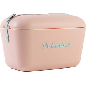 Růžový chladící box Polarbox Pop, 20 l