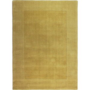 Žlutý vlněný koberec 150x80 cm Tuscany Siena - Flair Rugs
