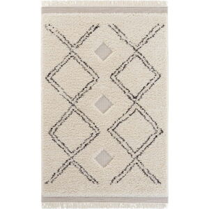 Krémově bílý koberec Mint Rugs New Handira Aranos, 80 x 150 cm