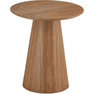 Konferenční stolek v dekoru dubu v přírodní barvě ø 45 cm Tango – Furnhouse