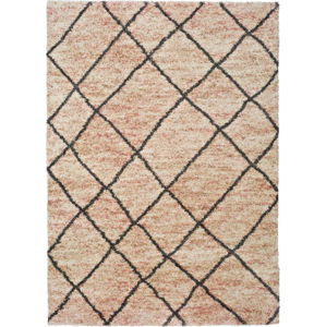 Béžový koberec Universal Kasbah Line, 133 x 190 cm