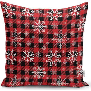 Textilní povlak na polštář s vánočním motivem 43x43 cm – Mila Home