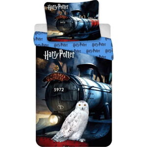 Dětské bavlněné povlečení Jerry Fabrics Harry Potter, 140 x 200 cm