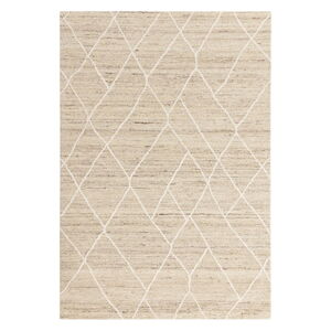 Vlněný koberec v přírodní barvě 120x170 cm Noah – Asiatic Carpets