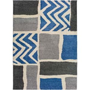 Šedo-modrý koberec Universal Kasbah Grey, 160 x 230 cm