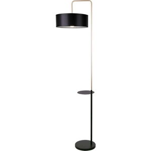 Černá stojací lampa (výška 172 cm) Impact – Candellux Lighting