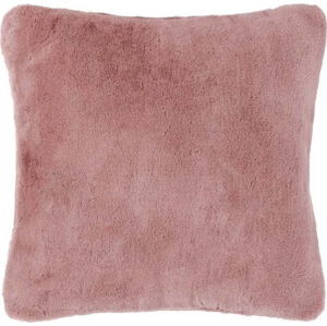 Růžový polštář Tiseco Home Studio Rabbit, 45 x 45 cm