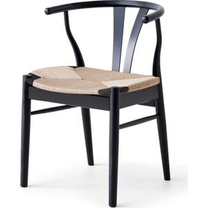 Černá/přírodní jídelní židle Freja – Hammel Furniture