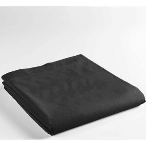 Černé bavlněné prostěradlo 240x300 cm Lina – douceur d'intérieur