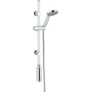 Světelný LED panel do sprchy se sprchovou hlavicí Wenko Warm White, délka 74 cm
