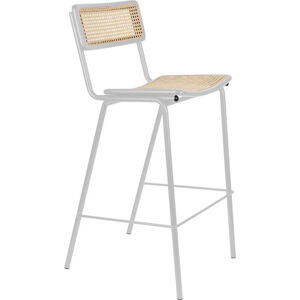 Šedé ratanové barové židle v sadě 2 ks 106 cm Jort - Zuiver