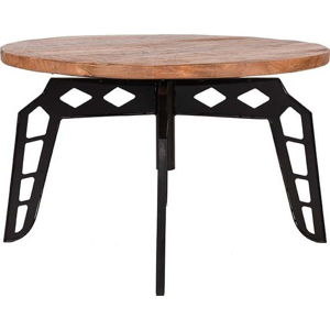 Odkládací stolek s deskou z mangového dřeva LABEL51 Pebble, ⌀ 80 cm