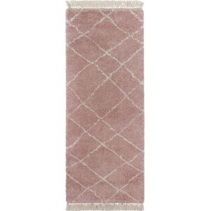 Růžový koberec běhoun 80x200 cm Bertha – Hanse Home