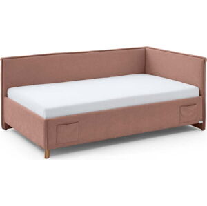 Růžová dětská postel s úložným prostorem 120x200 cm Fun – Meise Möbel