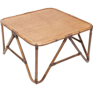 Ratanový konferenční stolek RGE Sismondi, 87 x 87 cm