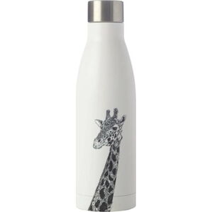 Bílá nerezová termo láhev Maxwell & Williams Marini Ferlazzo Giraffe, 500 ml