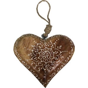 Dekorativní dřevěné srdce Antic Line