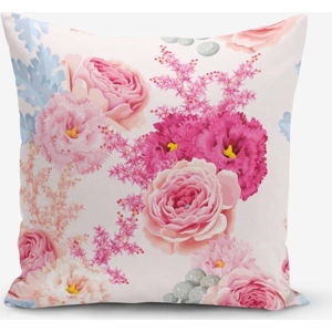 Povlak na polštář Minimalist Cushion Covers Flowers, 45 x 45 cm