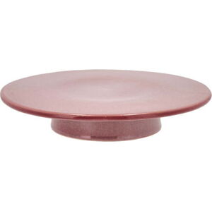 Světle růžový kameninový podnos na dort Bitz, ø 30 cm