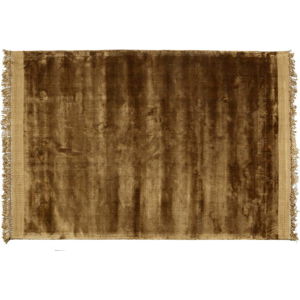 Hnědý přírodní koberec BePureHome Honey, 170 x 240 cm