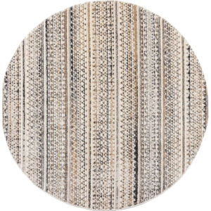 Béžový kulatý koberec 160x160 cm Camino – Flair Rugs