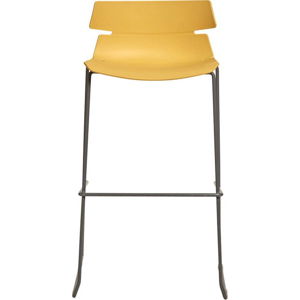 Sada 4 žlutých barových židlí Marckeric Doris