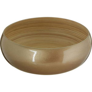 Bambusová miska ve zlaté barvě Premier Housewares, ⌀ 30 cm