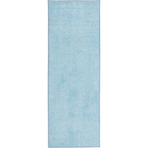 Modrý běhoun Hanse Home Pure, 80 x 300 cm