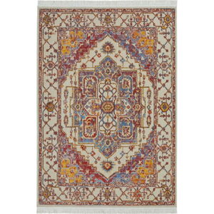 Barevný koberec s podílem recyklované bavlny Nouristan, 80 x 150 cm
