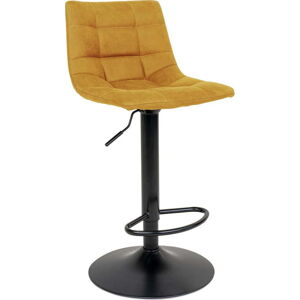 Žluté barové židle v sadě 2 ks 88 cm Middelfart – House Nordic