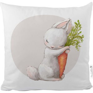 Povlak na polštář z bavlněného saténu Mr. Little Fox Sweet Carrot, 50 x 50 cm