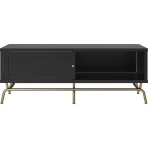 Černý konferenční stolek CosmoLiving by Cosmopolitan Nova, 122 x 55 cm