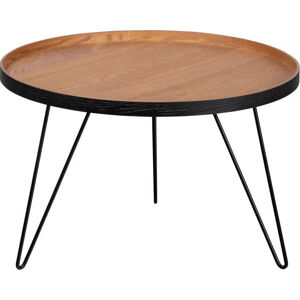 Konferenční stolek WOOOD Zilver, ø 59 cm