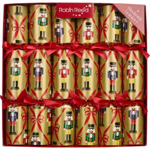 Vánoční crackery v sadě 6 ks Vintage Nutcracker - Robin Reed