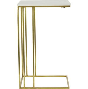 Odkládací stolek s deskou v dekoru mramoru 31x41 cm Roshan – Light & Living