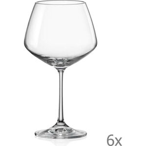 Sada 6 sklenic na víno Crystalex Giselle, 580 ml