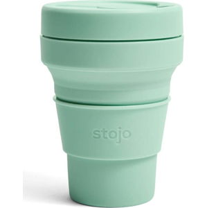 Zelený skládací cestovní hrnek Stojo Pocket Cup Seafoam, 355 ml
