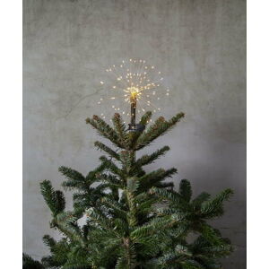 Vánoční hvězda na stromeček s LED osvětlením Star Trading Firework, ø 27 cm