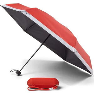 Červený skládací deštník Pantone