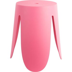 Růžová plastová stolička Ravish – Leitmotiv