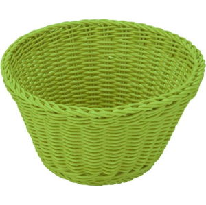 Zelený stolní košík Saleen, ø 18 cm