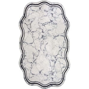 Bílý/šedý koberec 100x60 cm - Vitaus