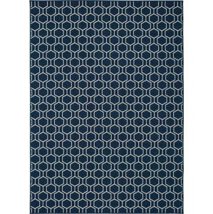 Modrý venkovní koberec Universal Clhoe, 140 x 200 cm